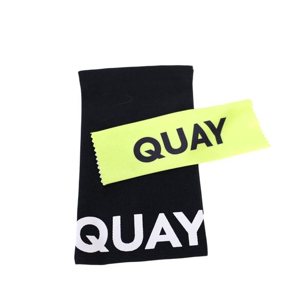 Quay Australia TOTAL VIBE REMIXED Square Women Sunglasses - Black/Multi - NWT - Picture 12 of 12